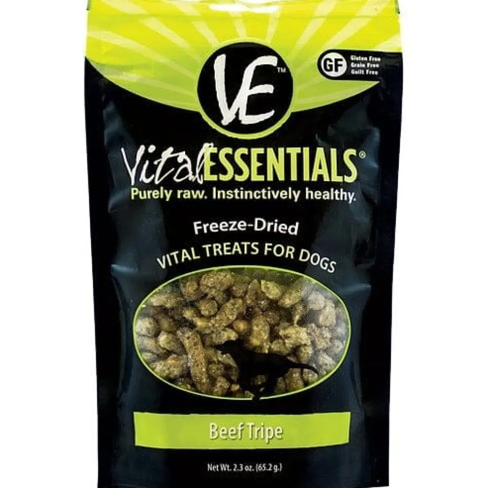 Vital Essentials Beef Tripe Freeze-Dried Dog Treats - 2.3 Oz