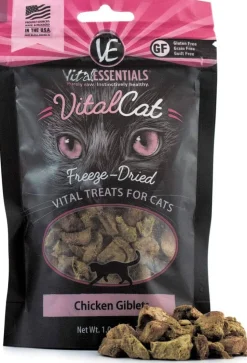 Vital Essentials Chicken Giblets Freeze Dried Cat Treats - 1 Oz