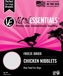 Vital Essentials Chicken Nibblets Freeze Dried Dog Food