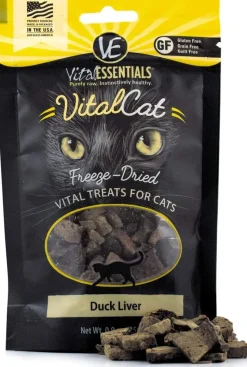 Vital Essentials Duck Liver Freeze-Dried Cat Treats - 0.9 Oz