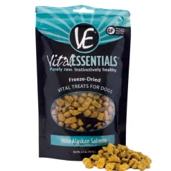 Vital Essentials Freeze Dried Wild Alaskan Salmon Vital Treats for Dogs