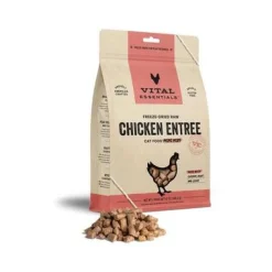 Vital Essential's Grain-Free Chicken Entrée Mini Nibs Freeze-Dried Cat Food - 12 Oz