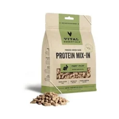 Vital Essential's Grain-Free Protein Mix-in Rabbit Mini Nibs Freeze-Dried Dog Food Topper - 6 Oz