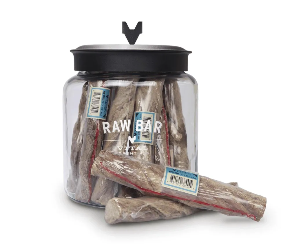 Vital Essentials Moo Sticks Freeze-Dried Dog Treats - 20 Piece - 1.3 Lbs