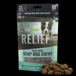 Vital Essentials RELIEF Hemp Chews Freeze-Dried Dog Treats - 3 Oz