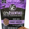 Vital Essentials Turkey Mini Nibs Entrée Freeze-Dried Dog Food - 1 Lb