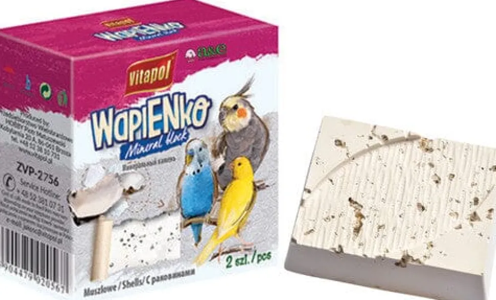 Vitapol Mineral Block for Birds - Sea Shell - Large - 190 Gm