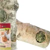 Vitapol Wood Tunnel with Hay Small Animal Hay - Large - 8 In