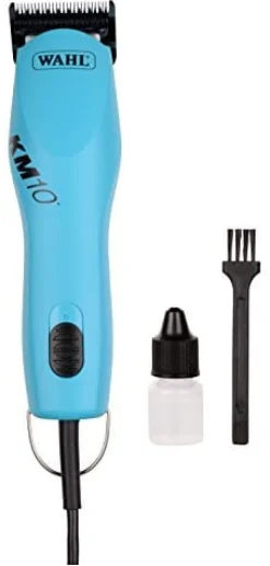 Wahl Km10 Brushless 2-Speed Corded Pet Grooming Clipper - Teal