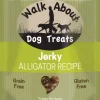 Walk About Alligator Jerky Dog Treats