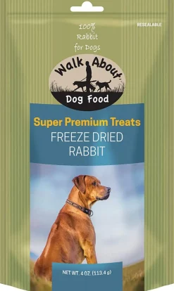 Walk About Freeze Dried Rabbit Dog Treats