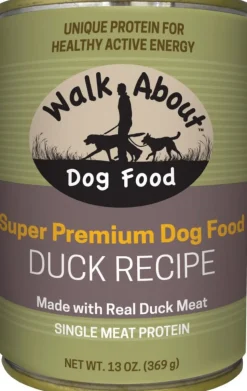 Walk About Grain Free Duck Recipe Canned Dog Food