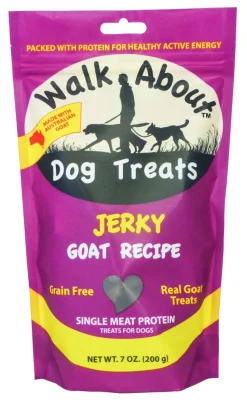 Walk About Lamb & Goat Jerky Dog Treats