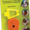 Ware Carrot Salt Lick with Holder Small Animal Mineral Treats -