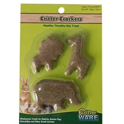 Ware Critter Crackers Safari Chews Small Animal Chewy Treats - 3 Count
