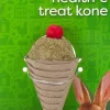 Ware Health-E Treat Kone Small Animal Chew Small Animal Chewy Treats - Tan