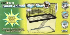 Ware High Rise Cage for 10 Gallon Tank Small Animal Cage - 19.5 X 11 X 10.5 In