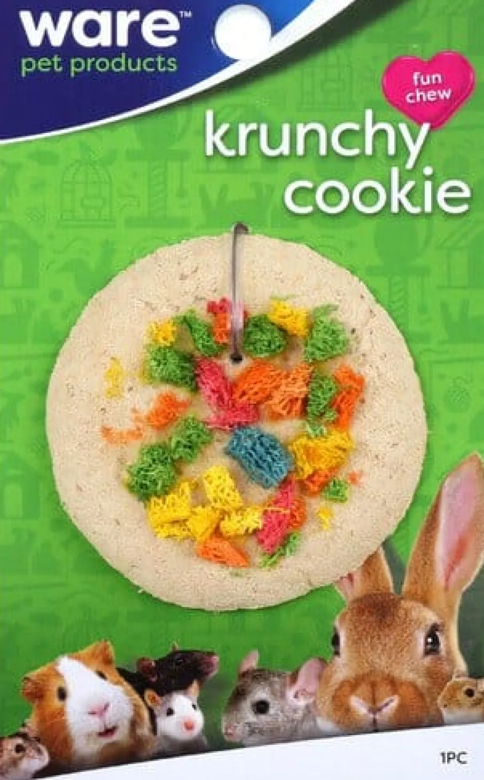 Ware Krunchy Cookie Small Animal Treat Small Animal Chewy Treats -