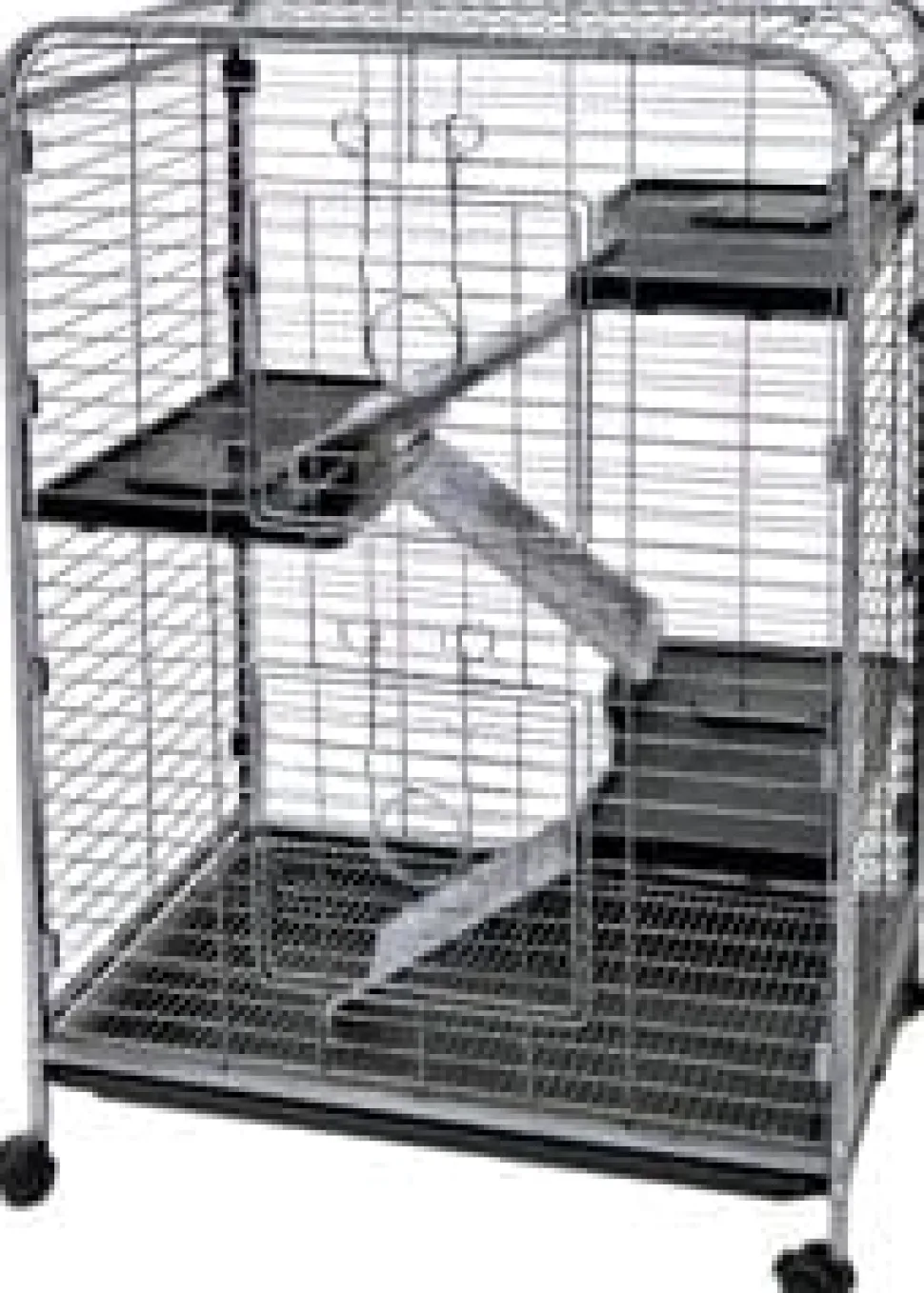 Ware LRS Indoor Hutch Four Level for Small Animal Cage - Blue - 26.5 X 17.25 X 36.5