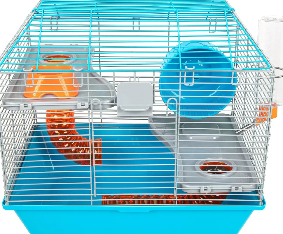 Ware Multi Color Rooftop Hamster Cage - 17 X 12 X 14.75 In