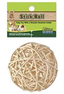 Ware Nutty Stick Ball Treat Small Animal Chewy Treats - Medium