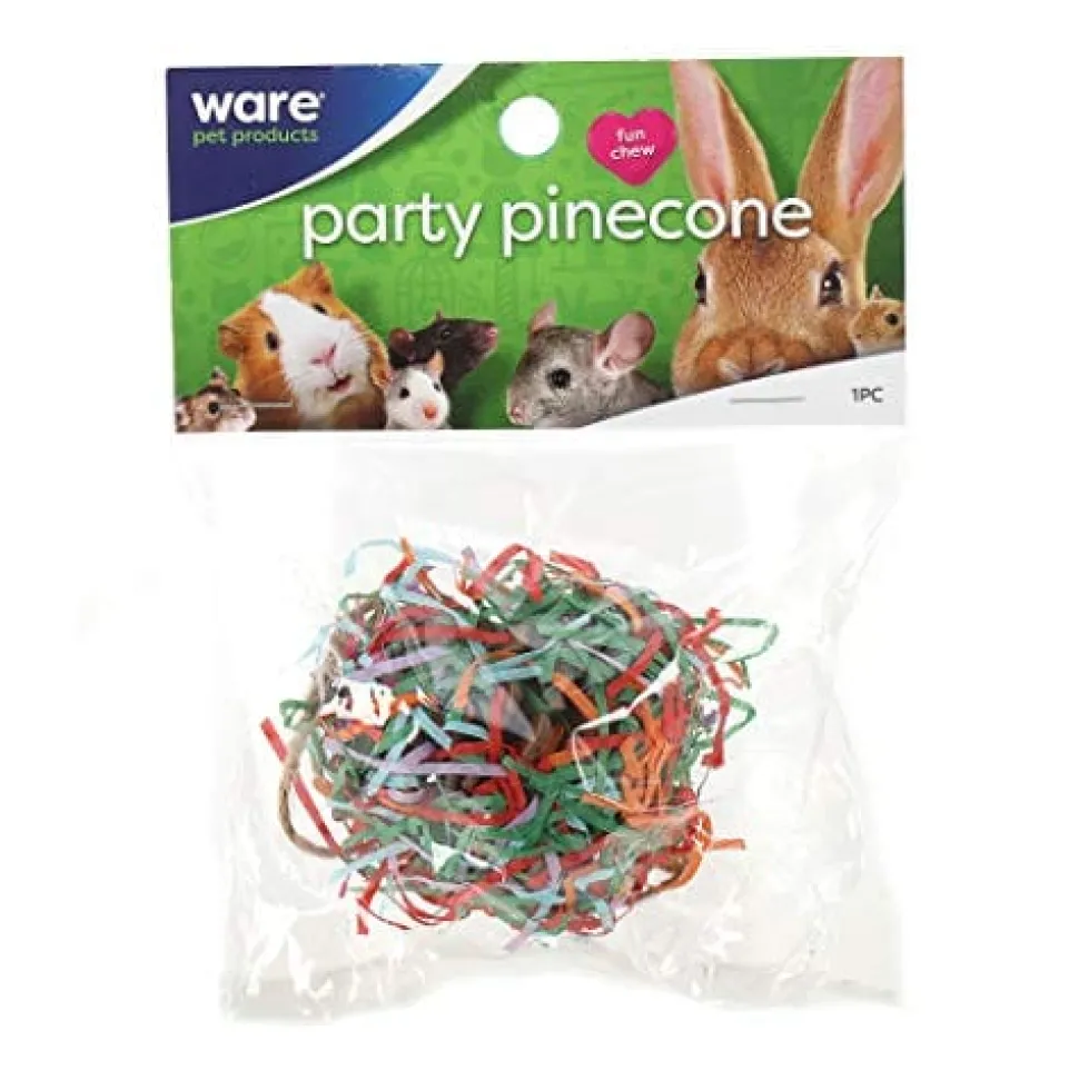 Ware Party Pine Cone Small Animal Chewy Treats -