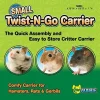 Ware Twist N Go Carrier Small Animal Soft Sided Carrier - Blue - Small - 7 X 9.5 X 7 In
