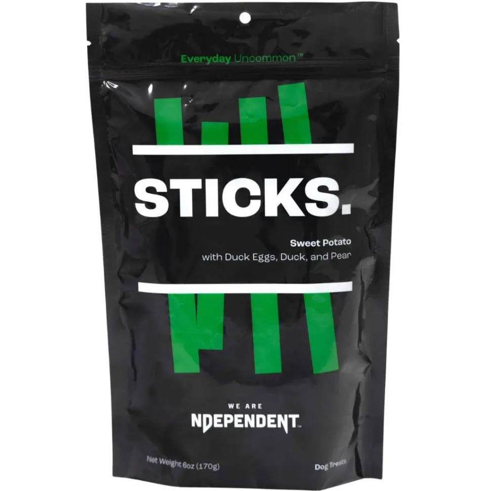 We Are Ndependent Sweet Potato Sticks with Duck Eggs Chewy Dog Treats - 6 Oz