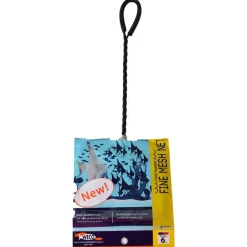 Weco Products Classic Fine Mesh Net Standard Handle - Black - 6 in