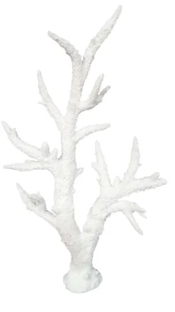 Weco Products South Pacific Coral Staghorn Tall Ornament - White - Medium