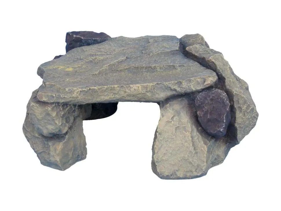 Weco Products Wecorama Galapagos Flagstone Ramp - Black and Gray - 9.4 in