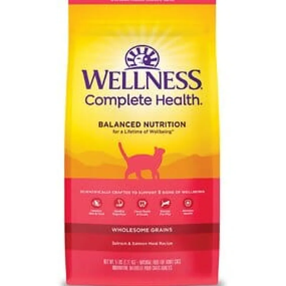 Wellness Complete Health Adult Health Salmon & Salmon Meal Recipe Dry Cat Food