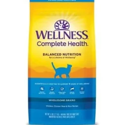 Wellness Complete Health Adult Health Deboned Chicken, Chicken Meal & Rice Recipe Dry Cat Food