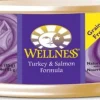 Wellness Complete Health Natural Grain Free Turkey and Salmon Pate Wet Canned Cat Food