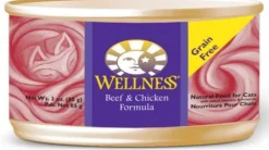 Wellness Complete Health Natural Grain Free Beef and Chicken Pate Wet Canned Cat Food