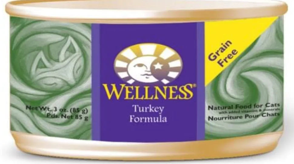 Wellness Complete Health Natural Grain Free Turkey Pate Wet Canned Cat Food