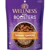 Wellness Core Bowl Boosters Grain-Free Tender Toppers Turkey and Chicken Dog Food Topper Pouch - 8 Oz - Case of 6