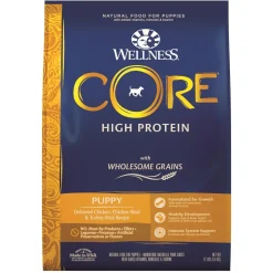 Wellness CORE High Protein Wholesome Grains Puppy Recipe Dry Dog Food