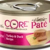 Wellness CORE Natural Grain Free Turkey and Duck Pate Wet Canned Cat Food