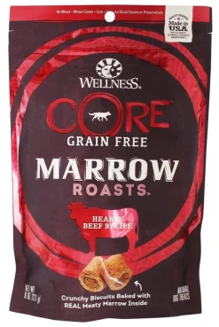 Wellness CORE Natural Grain Free Marrow Roasts Beef Recipe Dog Treats