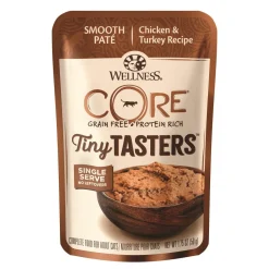 Wellness CORE Tiny Tasters Chicken & Turkey Pate Wet Cat Food
