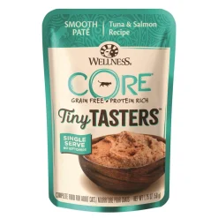 Wellness CORE Tiny Tasters Tuna & Salmon Pate Wet Cat Food