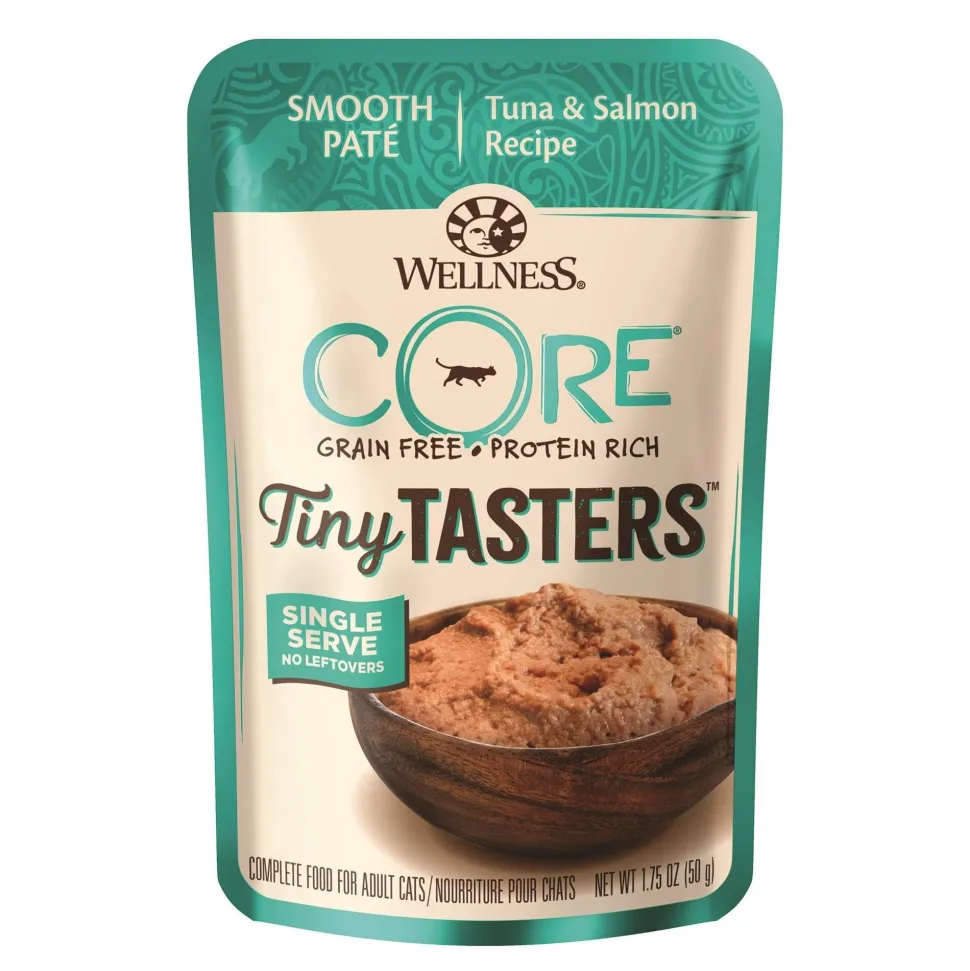 Wellness CORE Tiny Tasters Tuna & Salmon Pate Wet Cat Food