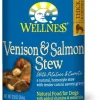 Wellness Grain Free Natural Venison & Salmon Stew with Potato and Carrots Wet Canned Dog Food