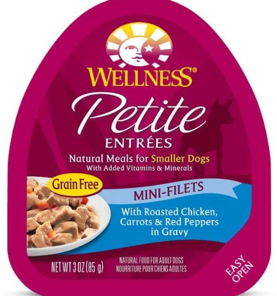 Wellness Petite Entrees Mini-Filets Grain Free Natural Roasted Chicken Recipe Wet Dog Food