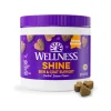 Wellness Shine Skin and Coat Barkin' Bacon Flavor Soft Chew Dog Supplements - 90 Count