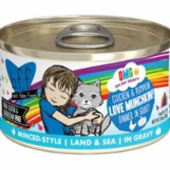 Weruva BFF LOVE MUNCHKIN Chicken Canned Cat Food - 2.8 Oz - Case of 12