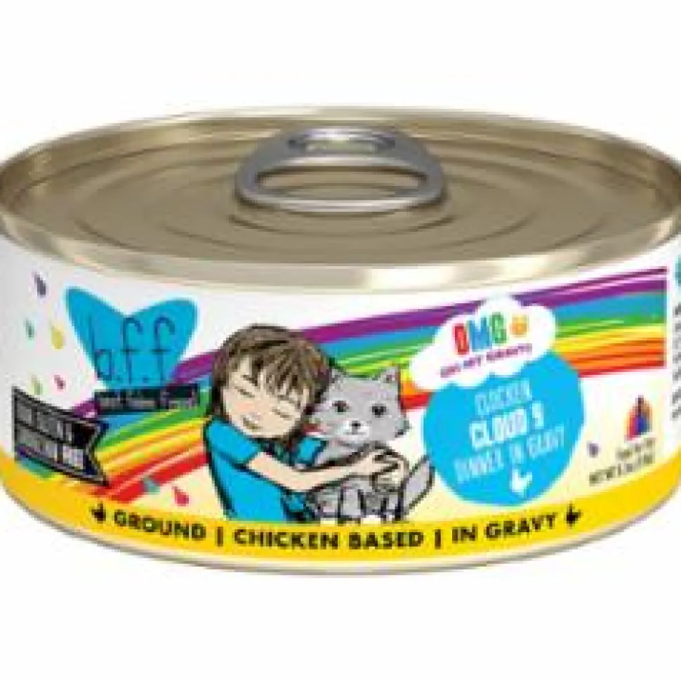 Weruva BFF OMG CLOUD 9 Chicken Canned Cat Food - 5.5 Oz - Case of 8
