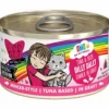 Weruva BFF OMG DILLY DALLY Tuna Canned Cat Food - 2.8 Oz - Case of 12