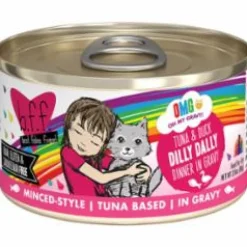 Weruva BFF OMG DILLY DALLY Tuna Canned Cat Food - 2.8 Oz - Case of 12